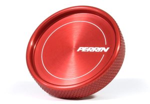 Subaru XV Crosstrek Oil Cap - Perrin Performance - Red - `13-`25 Subaru XV Crosstrek Oil Cap - Perrin Performance - Red - `13-`25